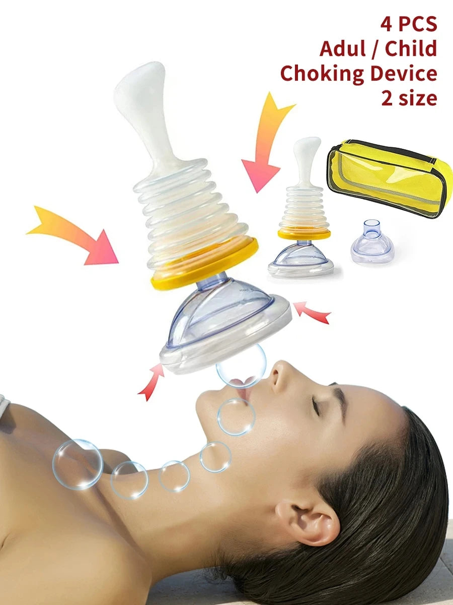 Portable First Aid Kit Choking Device