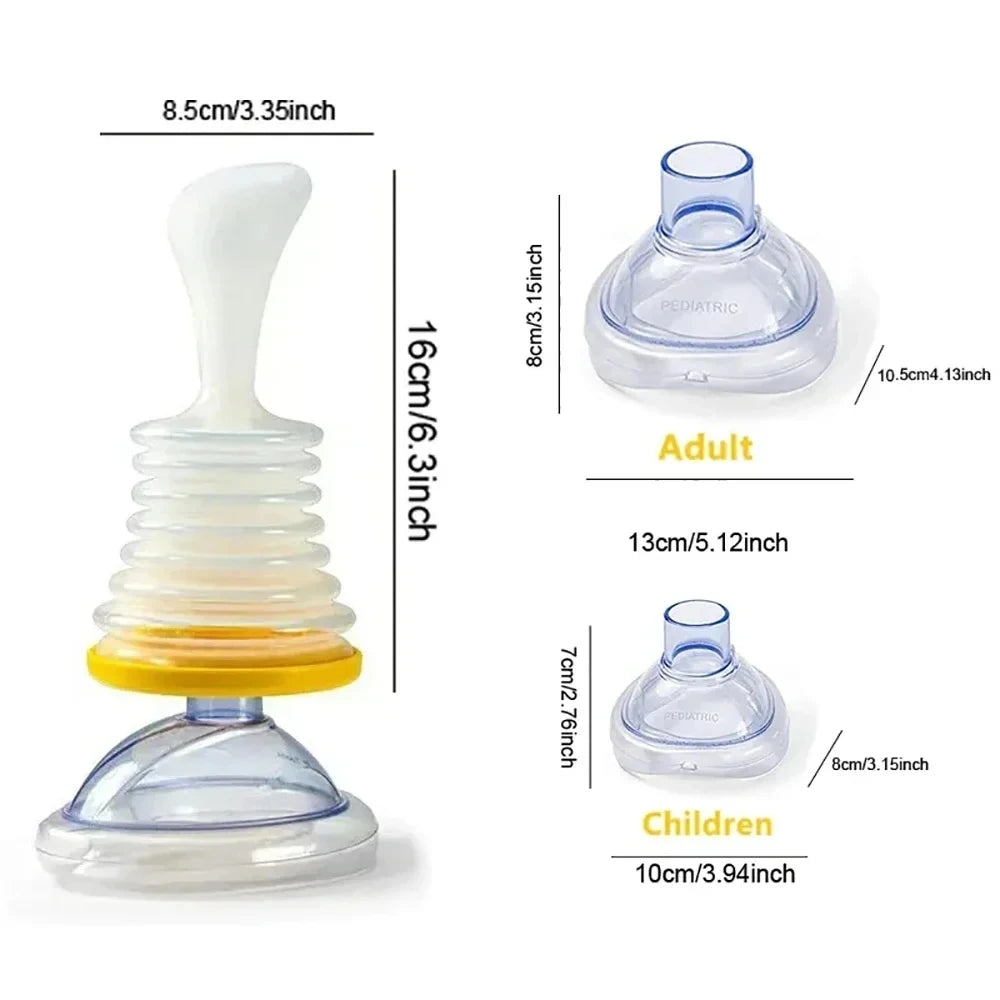 Portable First Aid Kit Choking Device